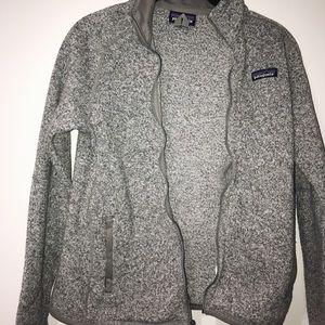 Gray Zip-up Patagonia Sweater